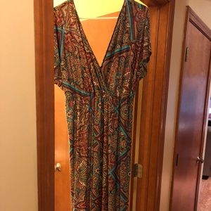 Rhapsody printed maxi dress! Perfect for weddings!